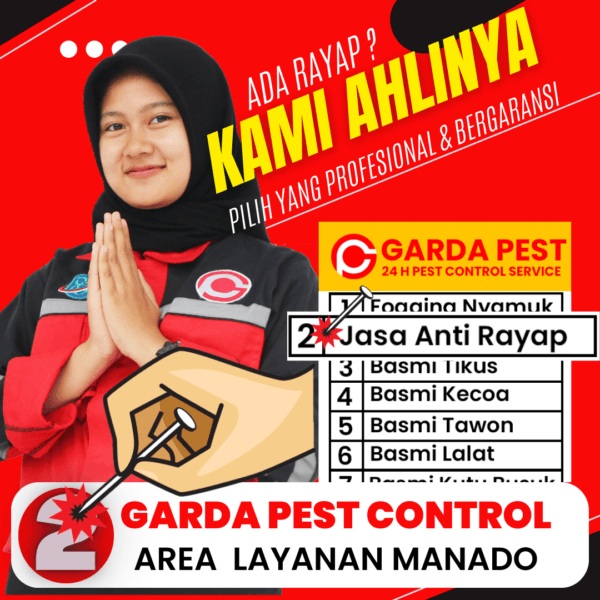 Jasa Anti Rayap Manado