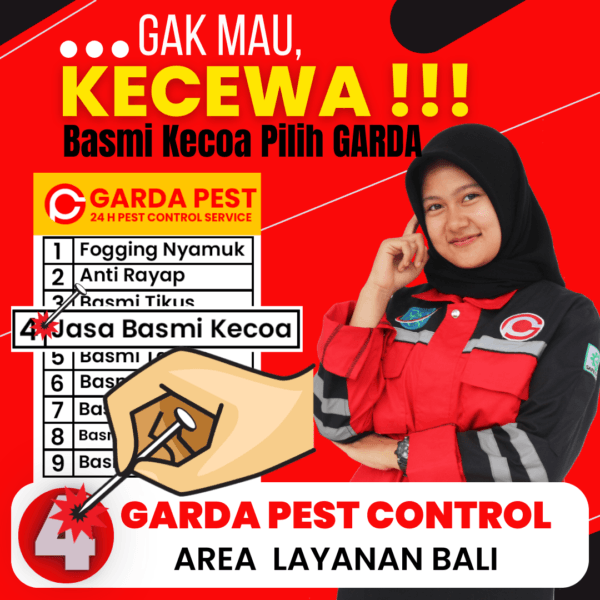 Jasa Pembasmi Kecoa bali