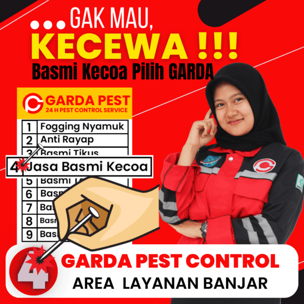 Jasa Pembasmi Kecoa banjar