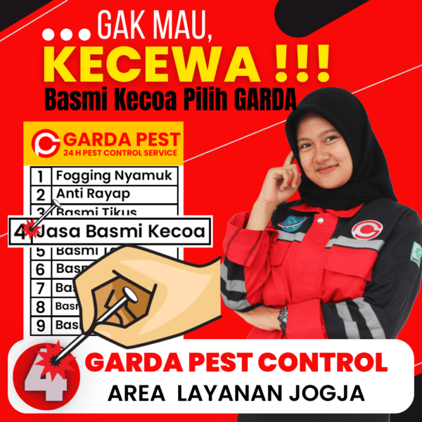 Jasa Pembasmi Kecoa jogja