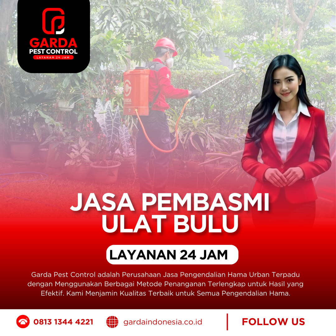 Jasa Pembasmi Ulat Bulu Terdekat