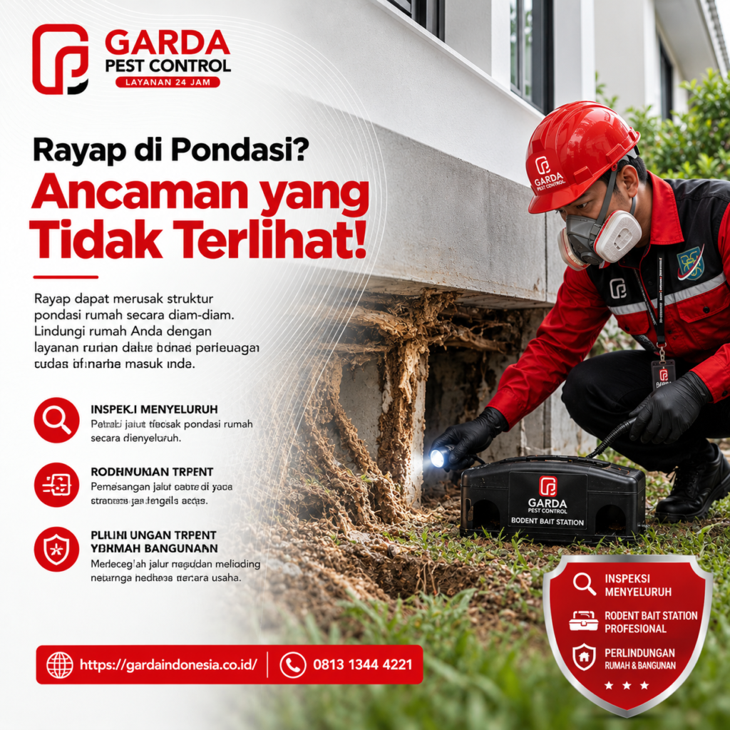Jasa Semprot Rayap Jakarta