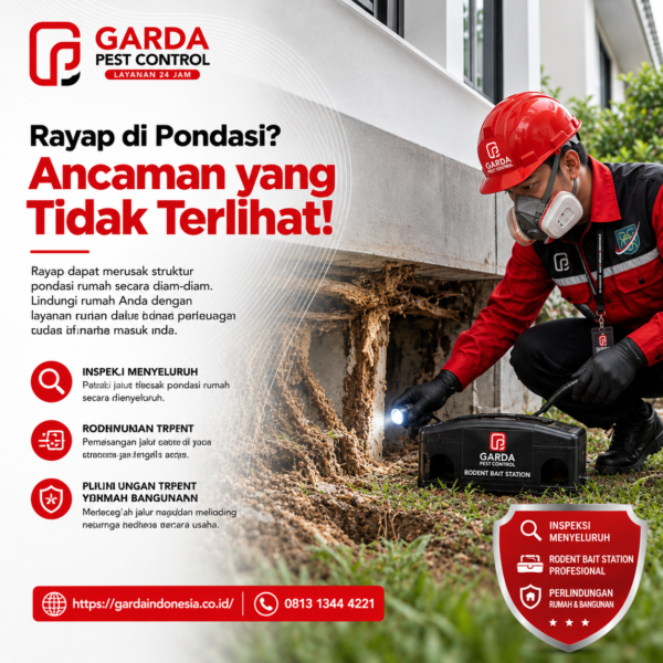 Jasa Semprot Rayap Jakarta