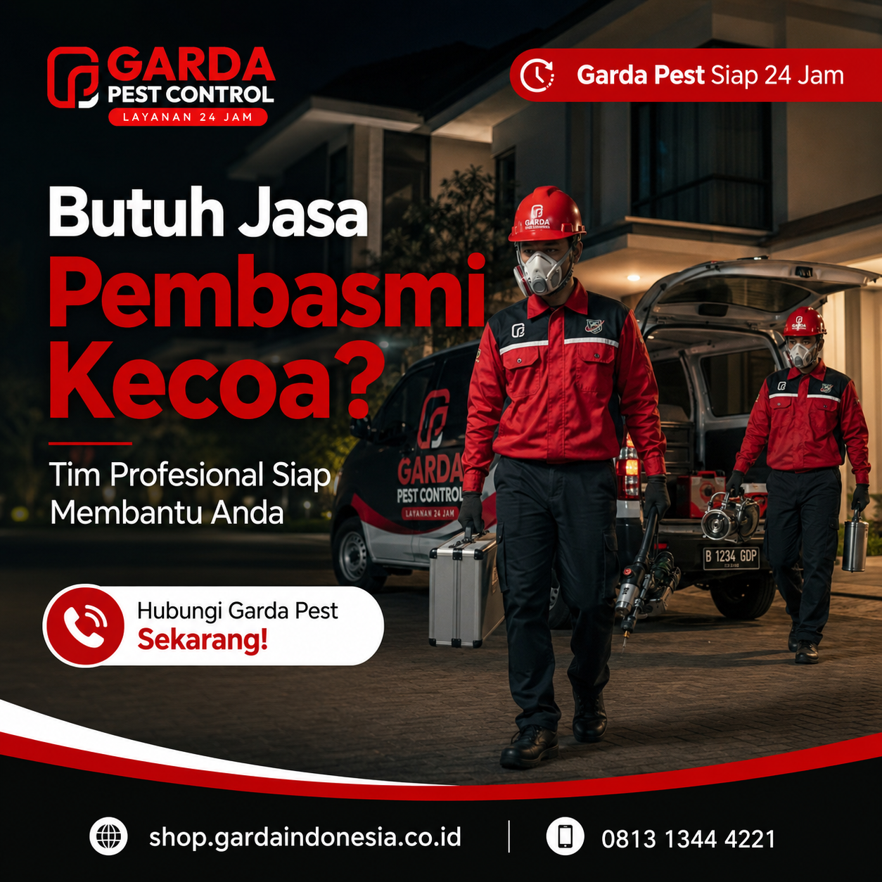 Jasa Pembasmi Kecoa Jakarta Bergaransi untuk Rumah dan Kantor