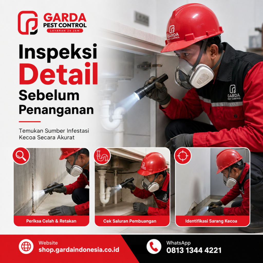 Jasa Pembasmi Kecoa Rumah Jakarta: Solusi Tuntas Mengatasi Serangan Kecoa di Kediaman Anda