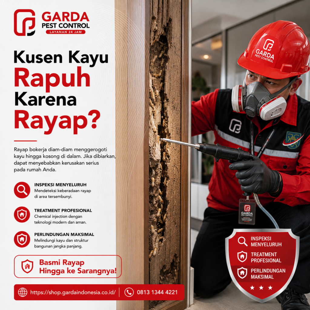 Jasa Anti Rayap Jakarta