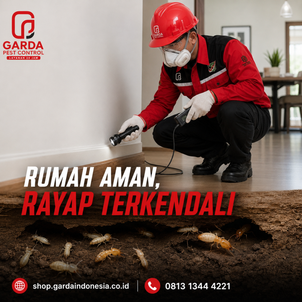 Biaya Jasa Pembasmi Rayap di Garut: Paling Terjangkau 2026