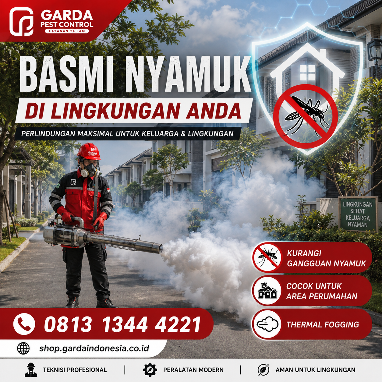 Biaya Fogging 1 RW di Tangerang: Termurah No.1