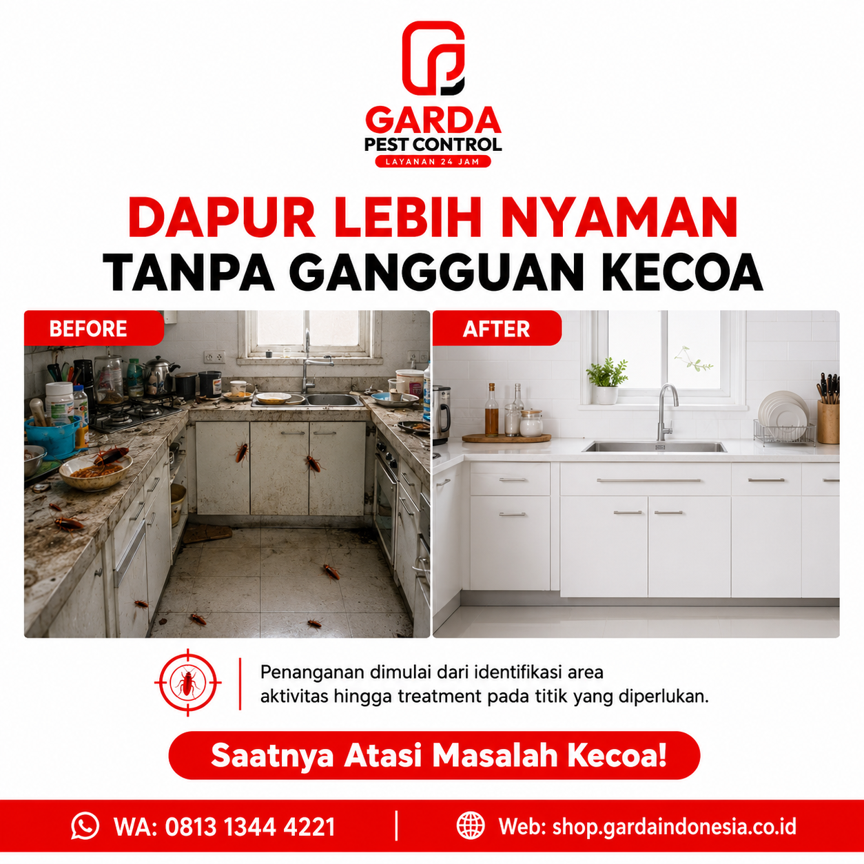Jasa Pembasmi Kecoa Ampuh di Jakarta dengan Penanganan Profesional - Gambar 4