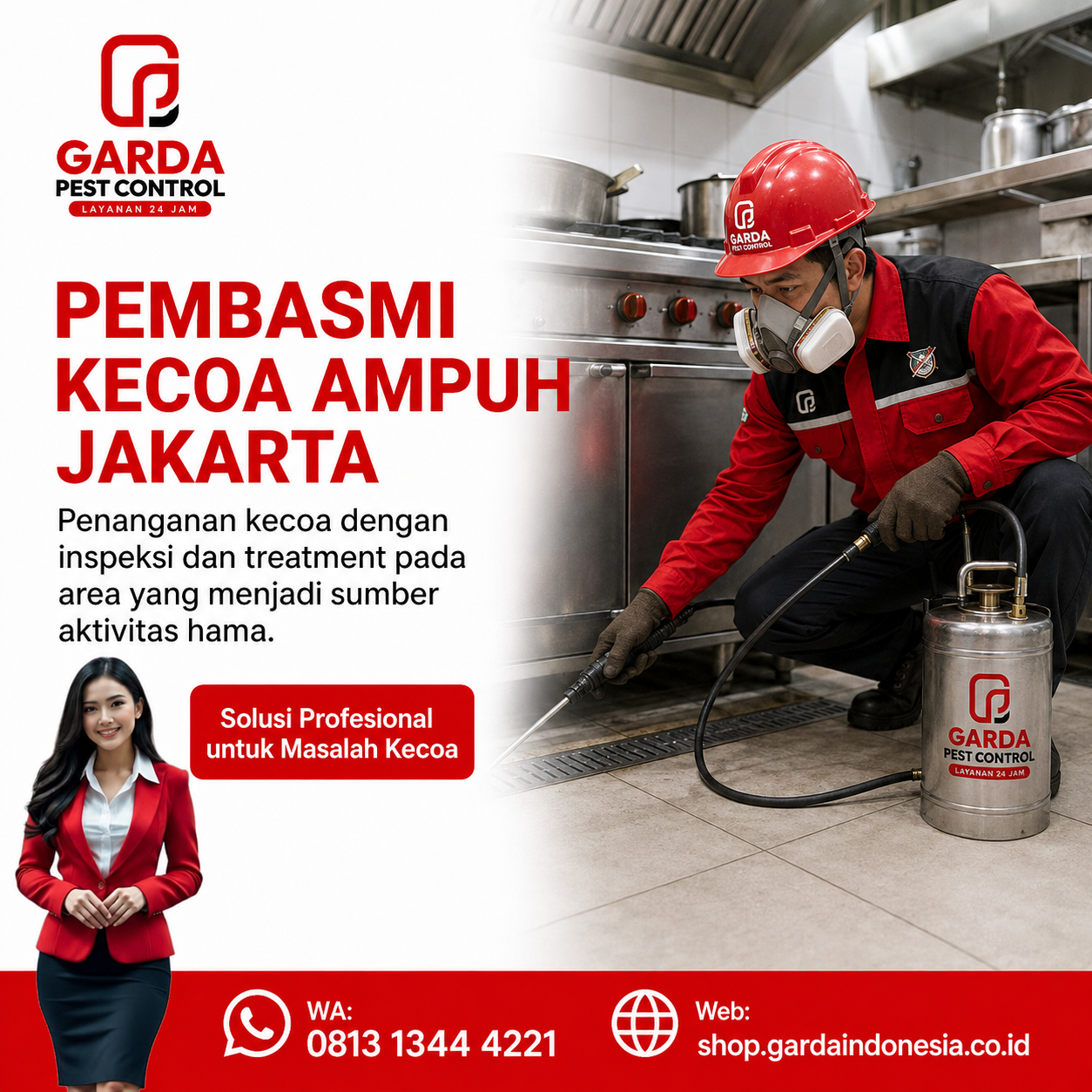 Jasa Pembasmi Kecoa Ampuh di Jakarta dengan Penanganan Profesional - Gambar 2